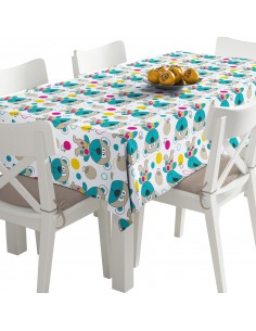 Tischdecke Abwaschbar Tischtuch Gartentischdecke Fleckschutz Wasserabweisend Tafeldecke - kawaii Bären