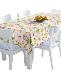 Tischdecke Abwaschbar Tischtuch Gartentischdecke Fleckschutz Wasserabweisend Tafeldecke - Ostereier