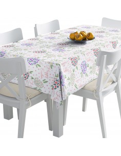 Tischdecke Abwaschbar Tischtuch Gartentischdecke Fleckschutz Wasserabweisend Tafeldecke - Ostern