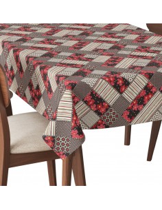 Tischdecke Abwaschbar Tischtuch Gartentischdecke Fleckschutz Wasserabweisend Tafeldecke - geometrisch Blumen Punkte Streifen