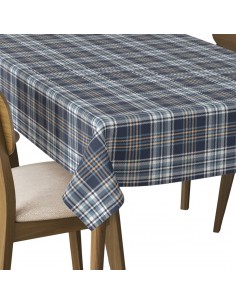 Tischdecke Abwaschbar Tischtuch Gartentischdecke Fleckschutz Wasserabweisend Tafeldecke - kariert 18