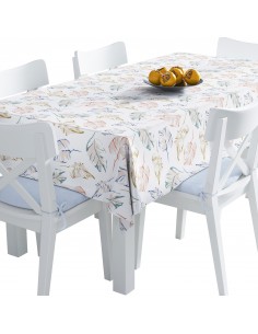 Tischdecke Abwaschbar Tischtuch Gartentischdecke Fleckschutz Wasserabweisend Tafeldecke - Blätter