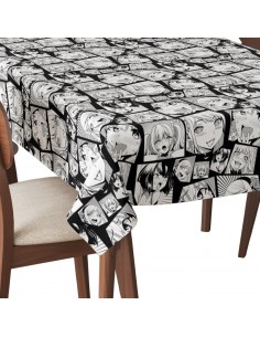 Tischdecke Abwaschbar Tischtuch Gartentischdecke Fleckschutz Wasserabweisend Tafeldecke - Anime-Manga