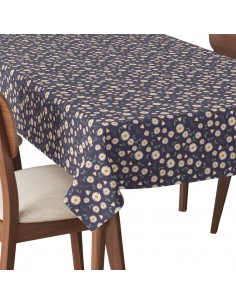 Tischdecke Abwaschbar Tischtuch Gartentischdecke Fleckschutz Wasserabweisend Tafeldecke - Kamille 2