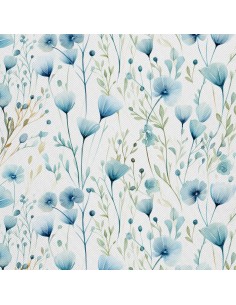 OUTDOOR DEKOSTOFFE OXFORD - Blumen- DX2029