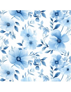 OUTDOOR DEKOSTOFFE OXFORD - Blumen- DX2114