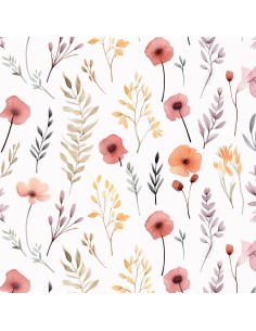 OUTDOOR DEKOSTOFFE OXFORD - Blumen- DX2117