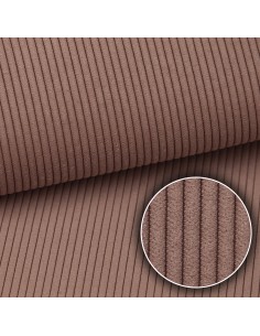 Polsterstoff MURANO PREMIUM Cordoptik - Rötlich