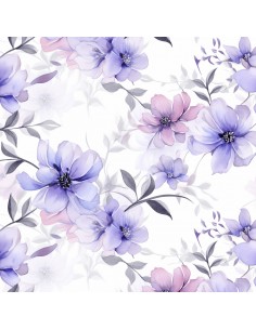OUTDOOR DEKOSTOFFE OXFORD - Blumen- DX2121