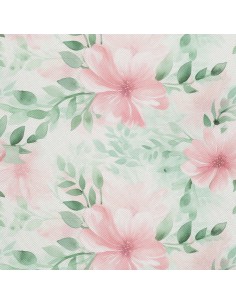 OUTDOOR DEKOSTOFFE OXFORD - Blumen- DX2127