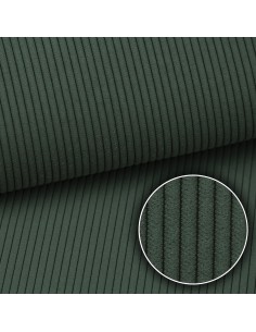 Polsterstoff MURANO PREMIUM Cordoptik - Flaschengrün