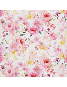 OUTDOOR DEKOSTOFFE OXFORD - Blumen - DX2143