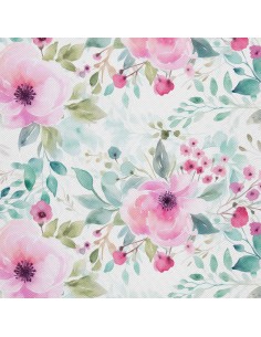 OUTDOOR DEKOSTOFFE OXFORD - Blumen - DX2150