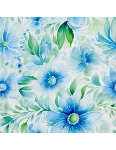 OUTDOOR DEKOSTOFFE OXFORD - Blumen - DX2151