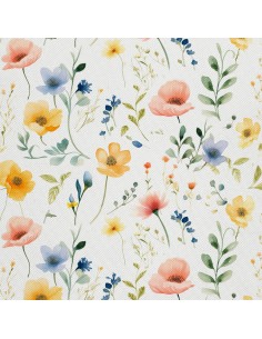 OUTDOOR DEKOSTOFFE OXFORD - Blumen - DX2156