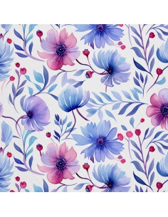 OUTDOOR DEKOSTOFFE OXFORD - Blumen - DX2163