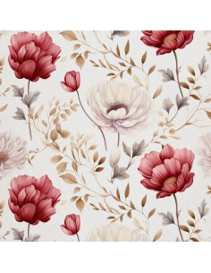 OUTDOOR DEKOSTOFFE OXFORD - Blumen - DX2180