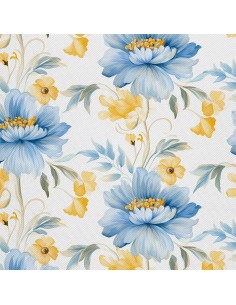 OUTDOOR DEKOSTOFFE OXFORD - Blumen - DX2186