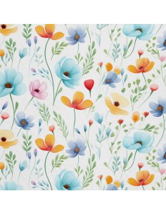 OUTDOOR DEKOSTOFFE OXFORD - Blumen - DX2202