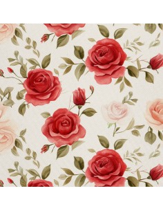 OUTDOOR DEKOSTOFFE OXFORD - Blumen - DX2229
