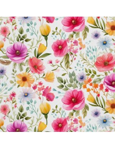 OUTDOOR DEKOSTOFFE OXFORD - Blumen - DX2235