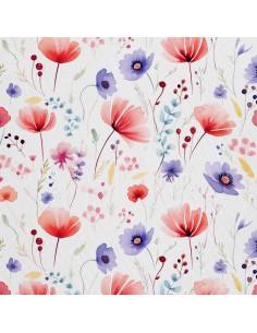 OUTDOOR DEKOSTOFFE OXFORD - Blumen - DX2248
