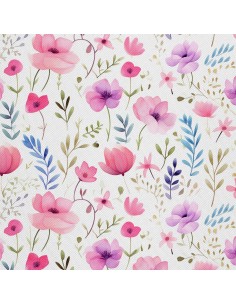 OUTDOOR DEKOSTOFFE OXFORD - Blumen - DX2254