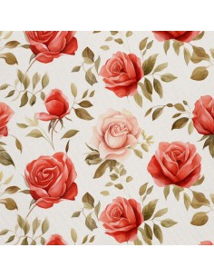 OUTDOOR DEKOSTOFFE OXFORD - Blumen - DX2270
