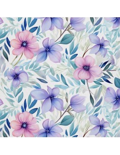 OUTDOOR DEKOSTOFFE OXFORD - Blumen - DX2280