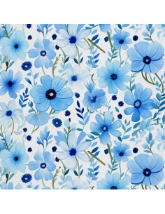 OUTDOOR DEKOSTOFFE OXFORD - Blumen - DX2293