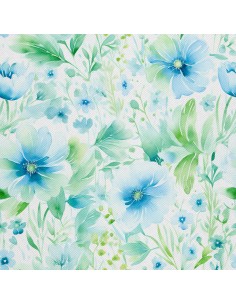 OUTDOOR DEKOSTOFFE OXFORD - Blumen - DX2308