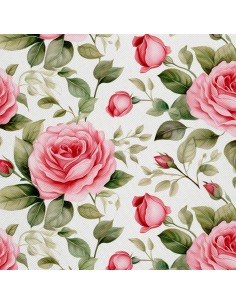 OUTDOOR DEKOSTOFFE OXFORD - Blumen - DX2326