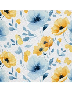 OUTDOOR DEKOSTOFFE OXFORD - Blumen - DX2380
