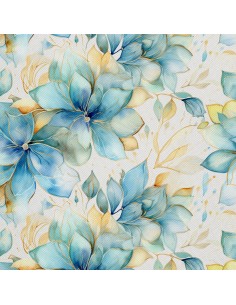 OUTDOOR DEKOSTOFFE OXFORD - Blumen - DX2405