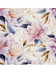 OUTDOOR DEKOSTOFFE OXFORD - Blumen - DX2415