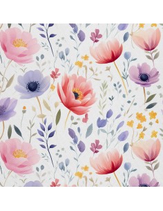 OUTDOOR DEKOSTOFFE OXFORD - Blumen - DX2422