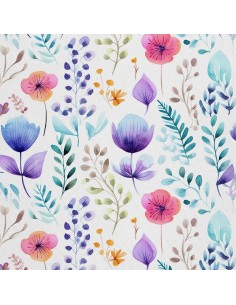 OUTDOOR DEKOSTOFFE OXFORD - Blumen - DX2425