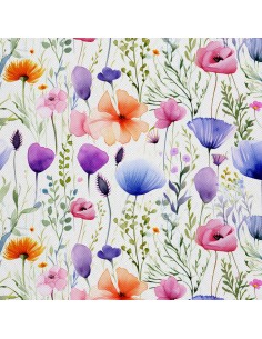 OUTDOOR DEKOSTOFFE OXFORD - Blumen - DX2435