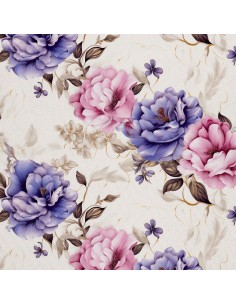 OUTDOOR DEKOSTOFFE OXFORD - Blumen - DX2446