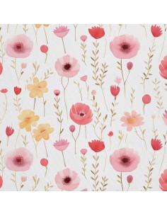OUTDOOR DEKOSTOFFE OXFORD - Blumen - DX2452