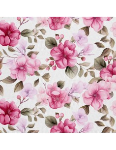 OUTDOOR DEKOSTOFFE OXFORD - Blumen - DX2458