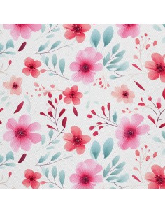 OUTDOOR DEKOSTOFFE OXFORD - Blumen - DX2476