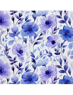 OUTDOOR DEKOSTOFFE OXFORD - Blumen - DX2489
