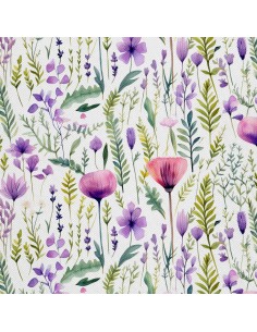 OUTDOOR DEKOSTOFFE OXFORD - Blumen - DX2498