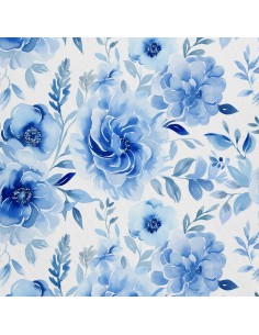 OUTDOOR DEKOSTOFFE OXFORD - Blumen - DX2514