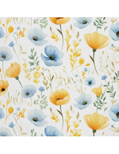OUTDOOR DEKOSTOFFE OXFORD - Blumen - DX2515