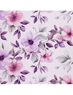 OUTDOOR DEKOSTOFFE OXFORD - Blumen - DX2526