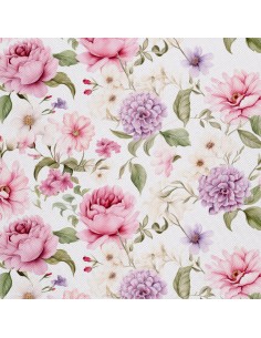 OUTDOOR DEKOSTOFFE OXFORD - Blumen - DX2538