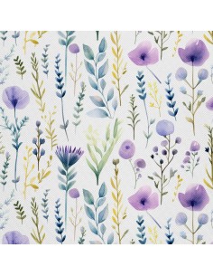 OUTDOOR DEKOSTOFFE OXFORD - Blumen - DX2566