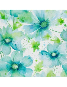 OUTDOOR DEKOSTOFFE OXFORD - Blumen - DX2573